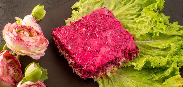 Royal "Dressed herring" with a secret ingredient: how to cook a salad in a new way