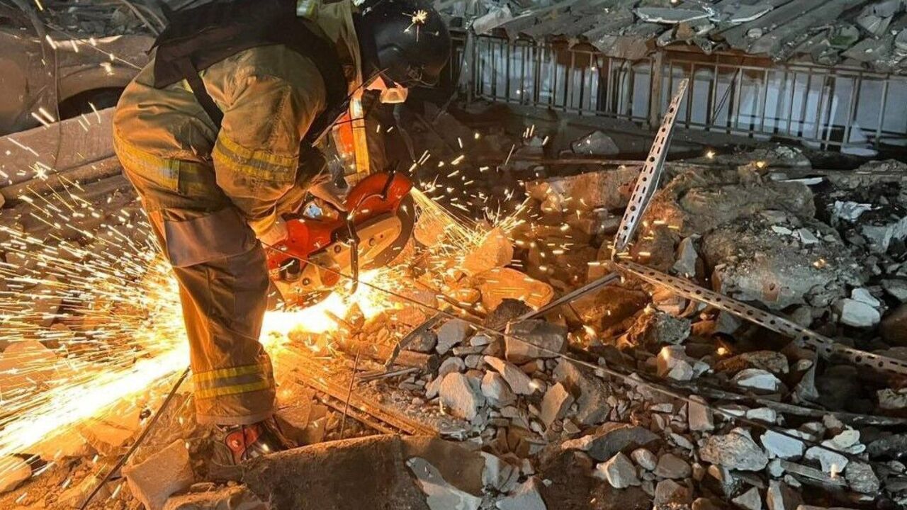 The death toll from Russia's strike on Zaporizhzhia has risen to nine: rescue operations continue. Photos