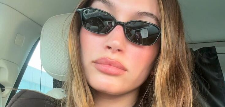 A win-win: how to make a festive manicure like Hailey Bieber