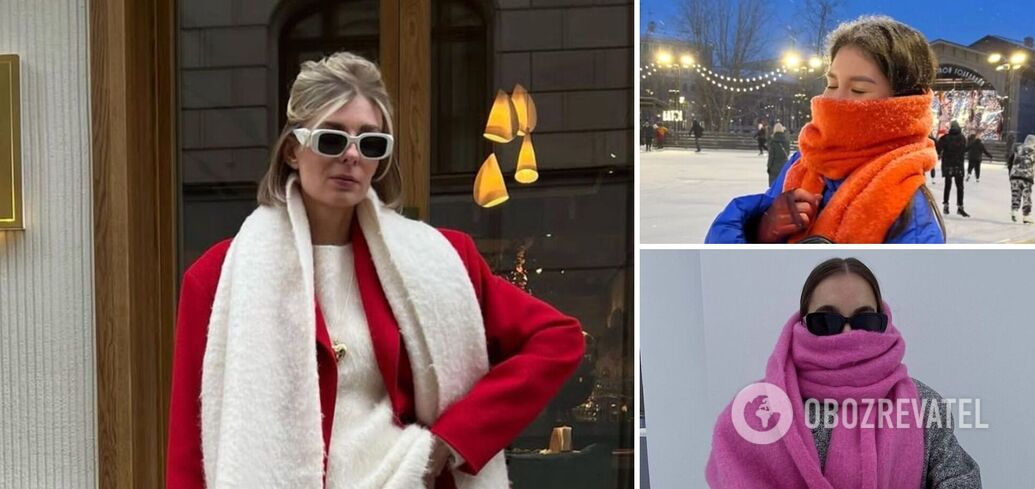 Favorite accessory of French fashionistas: how to wear a cashmere scarf in style in 2025
