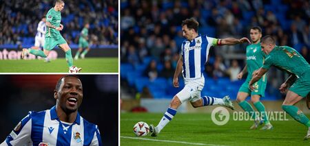 Dynamo loses to Real Sociedad in Europa League, conceding three goals in 14 minutes. Video