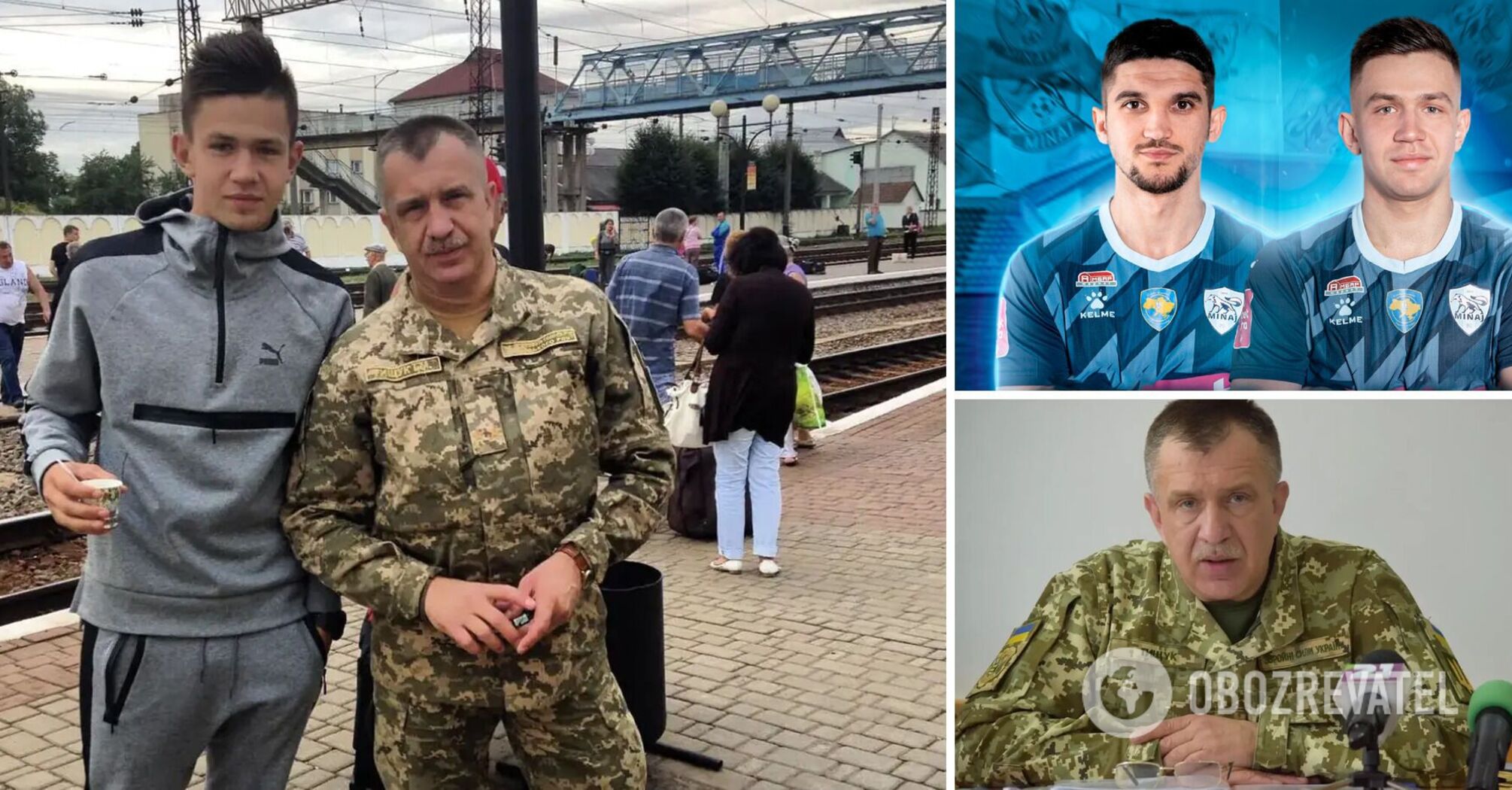 Father of Ukrainian football player turns out to be head of scandalous territorial center for recruitment - media