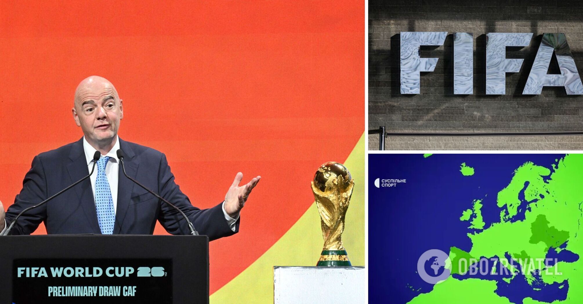 FIFA responds to Ukraine's protest over what happened during the 2026 World Cup draw