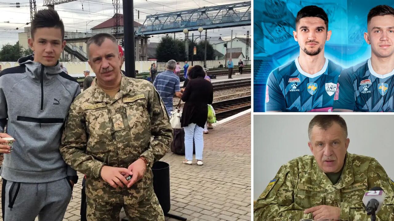 Father of Ukrainian football player turns out to be head of scandalous territorial center for recruitment - media