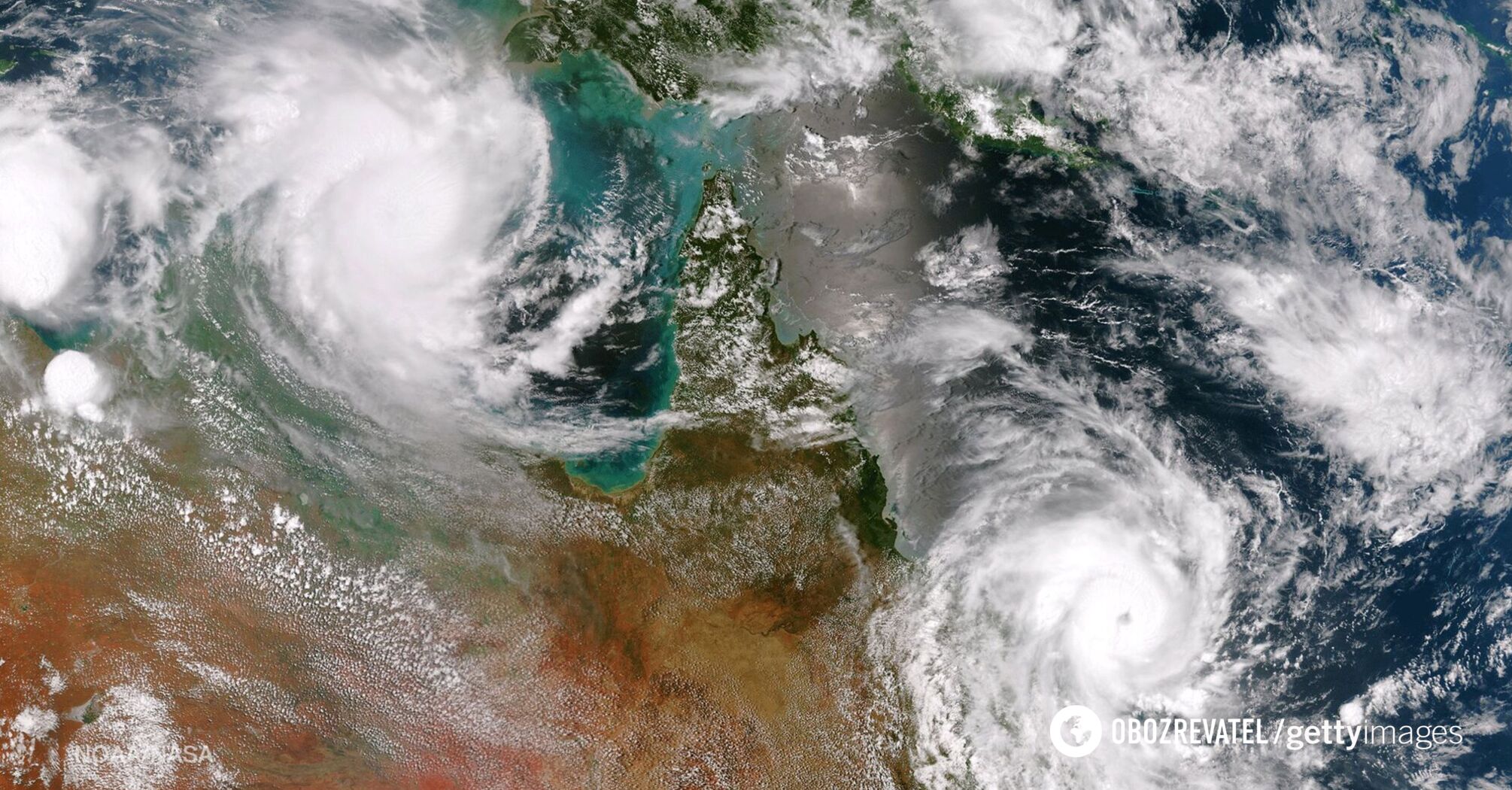 Scientists have identified what happens in the ocean when two cyclones collide