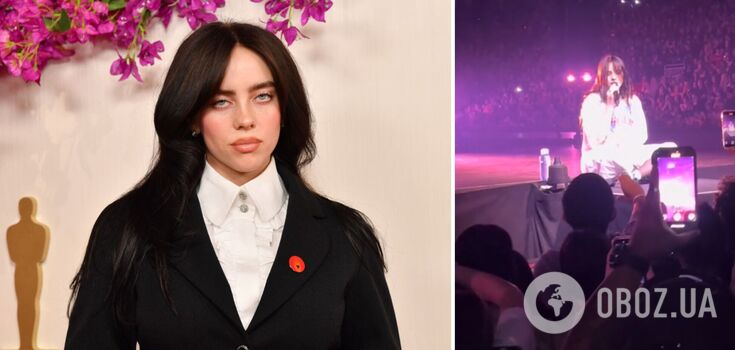 Bransoletka została rzucona w Billie Eilish podczas koncertu i uderzyła ją w twarz: reakcja piosenkarki zaskoczyła sieć