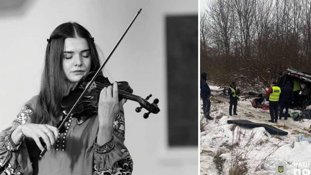 On her way back from a tour in Europe, the daughter of the famous Ukrainian singer and TV presenter was killed in an accident in Lviv region. Photos and video