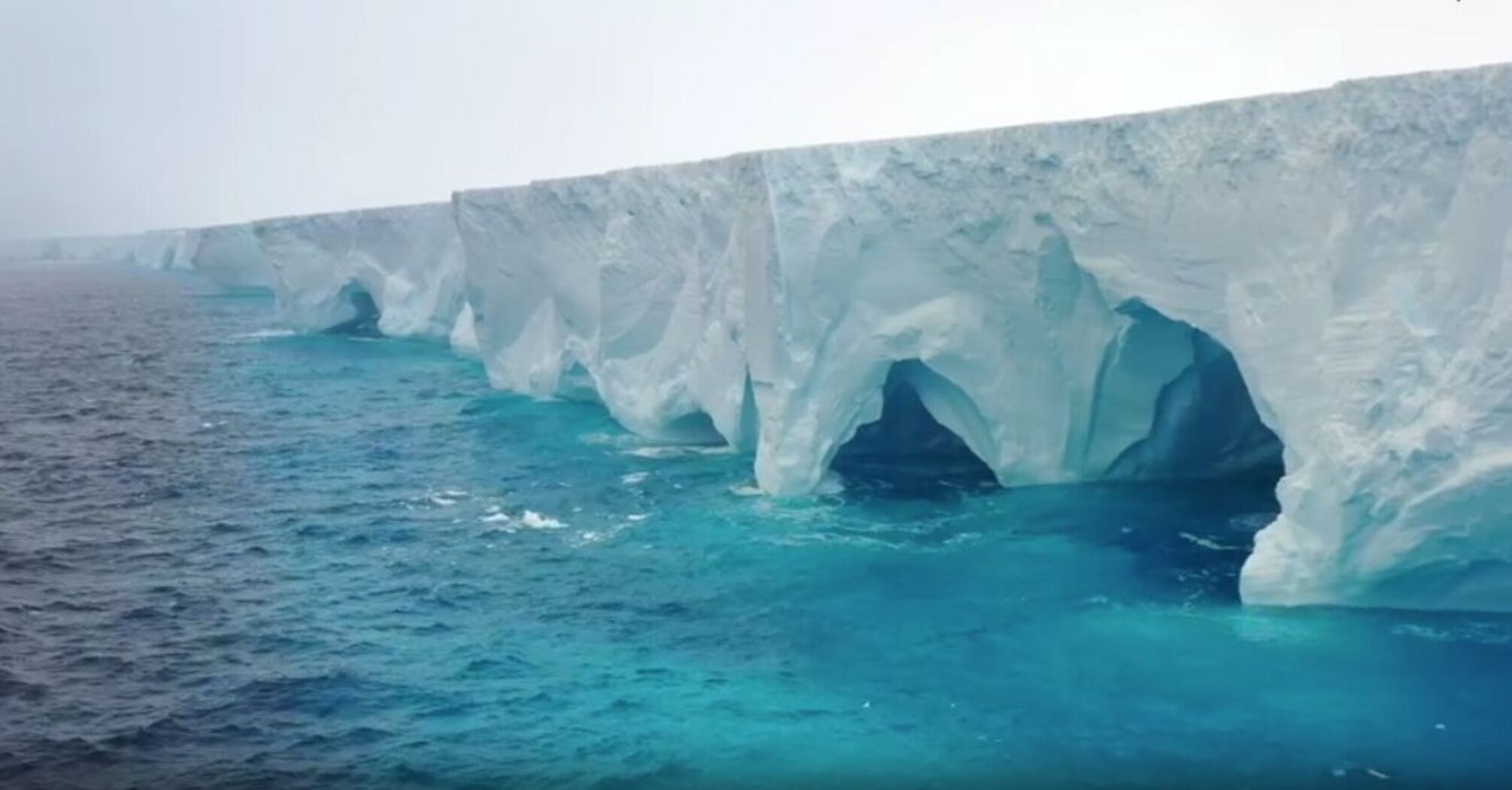 The world's largest iceberg weighing a trillion tons has started moving again