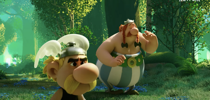Miniserial Asterix & Obelix w serwisie Netflix w 2025 roku. Zwiastun