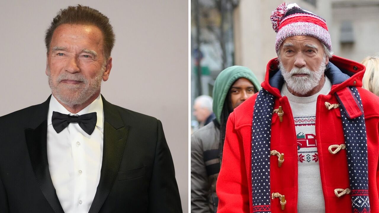 Schwarzenegger w stroju Świętego Mikołaja zauważony w Nowym Jorku: jak wygląda Iron Arnie po trzech operacjach serca. Zdjęcie