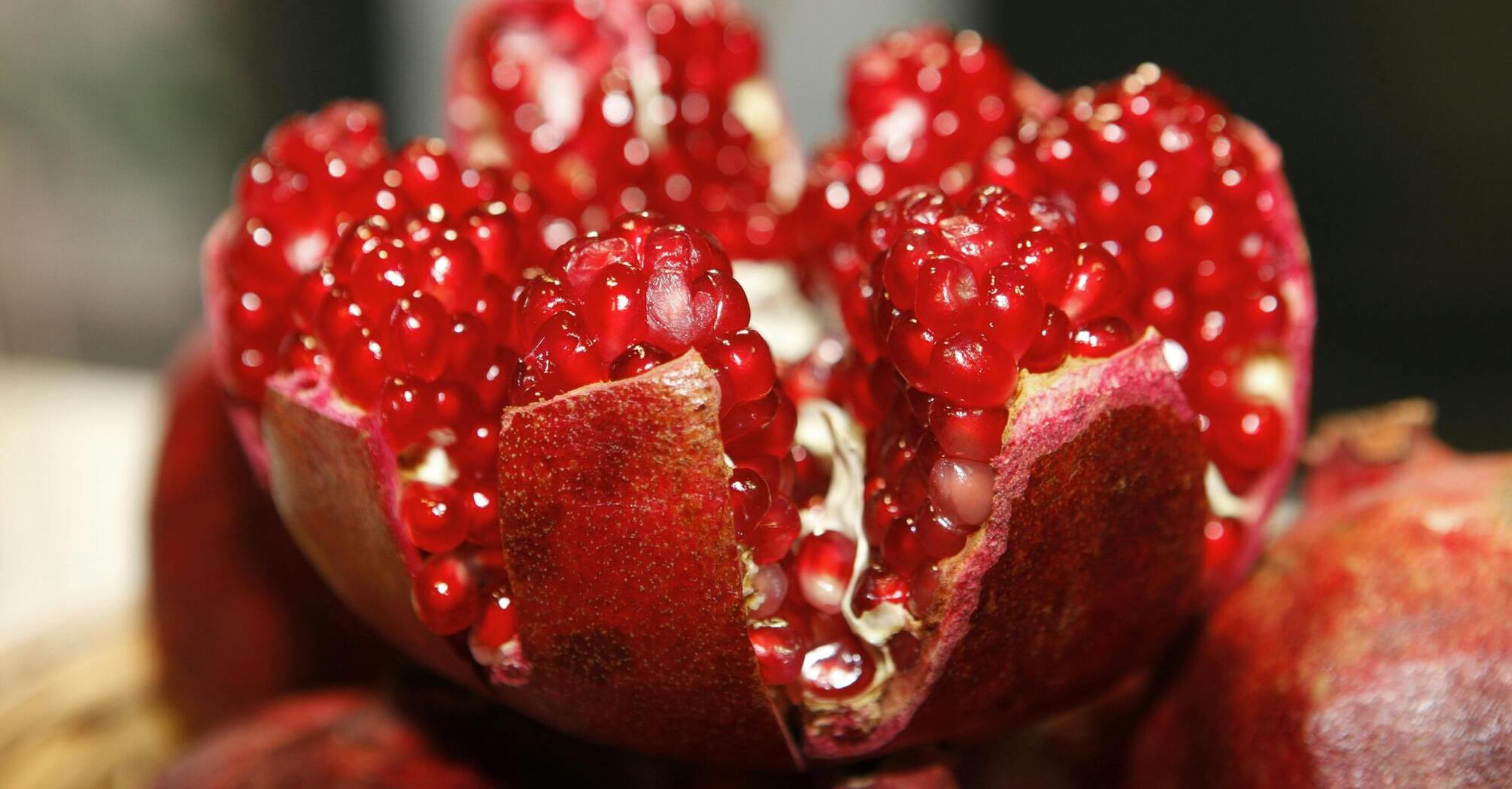 Ripe pomegranate