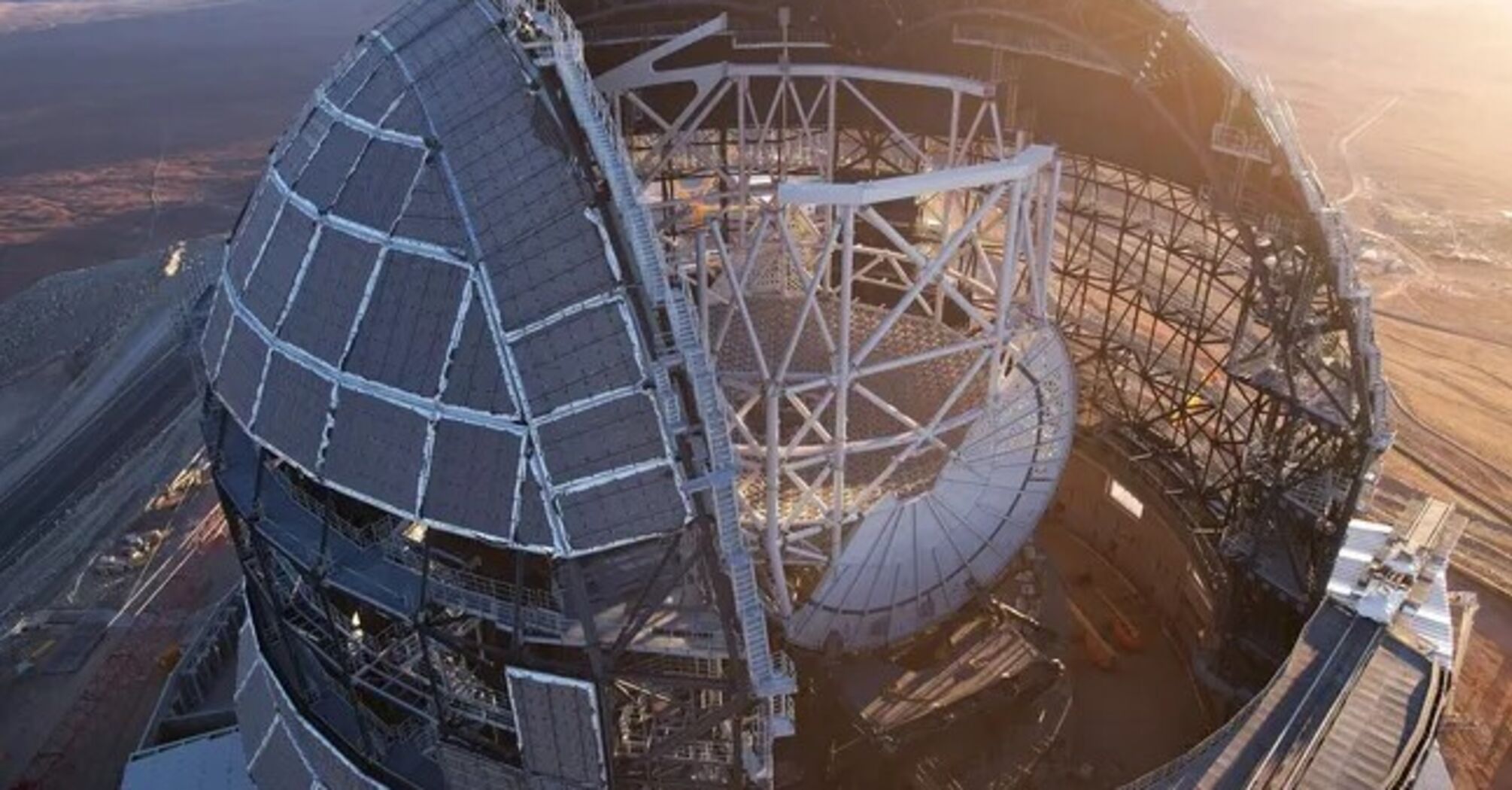 What the world's largest telescope will look like: its construction is in the final stages. Photos and videos