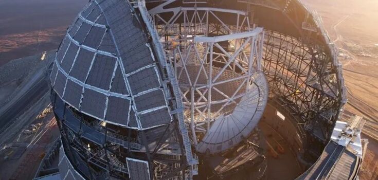 What the world's largest telescope will look like: its construction is in the final stages. Photos and videos