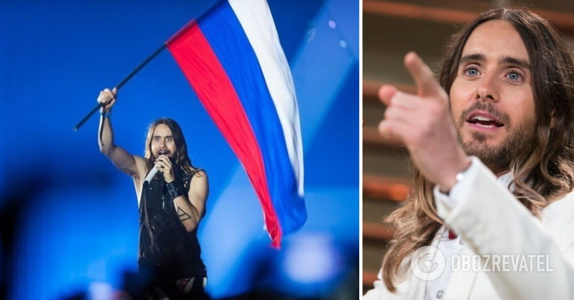 Did Jared Leto support Russia again at a concert? What's wrong with the fake news launched by the Russians