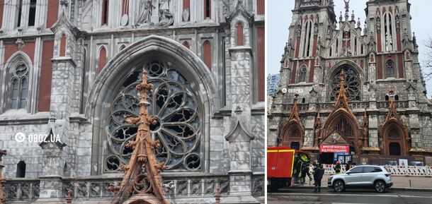 St. Nicholas Church in Kyiv was damaged by shelling. Photos and video
