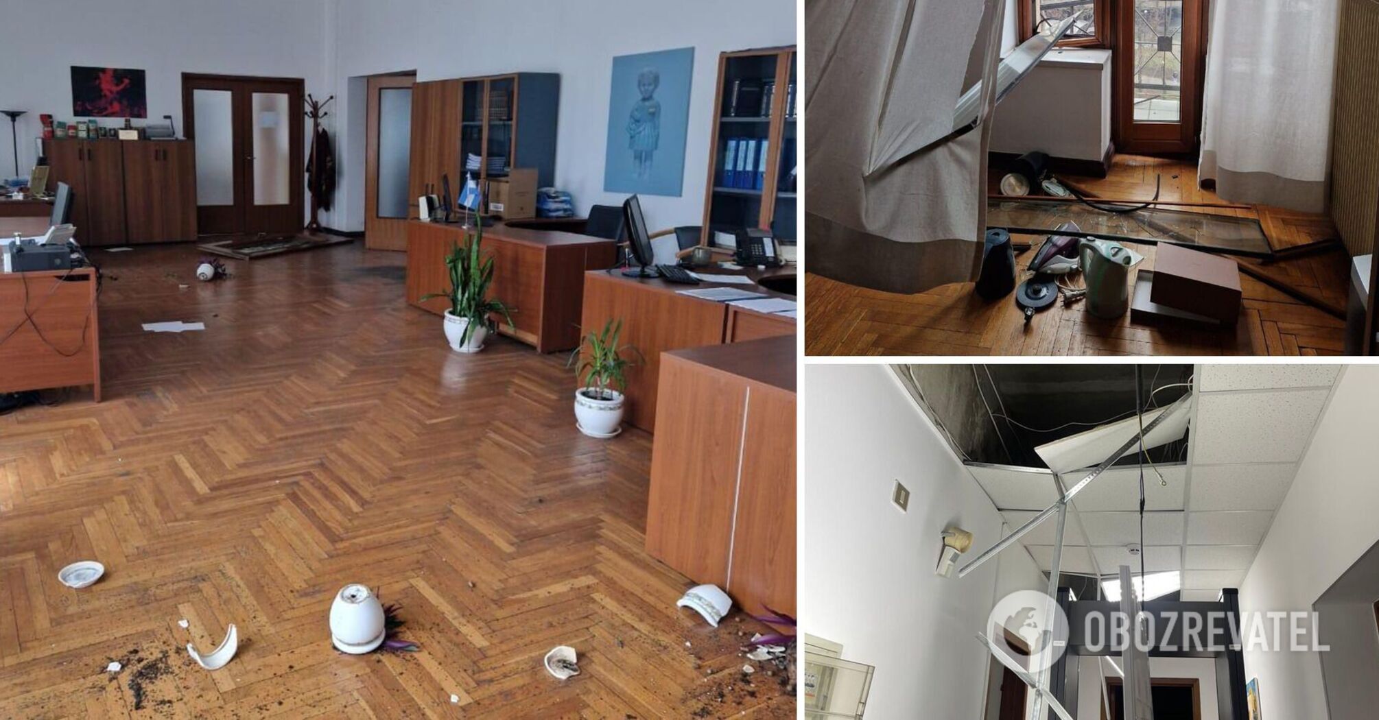 Six embassies in Kyiv were damaged by Russian shelling. Details and photos