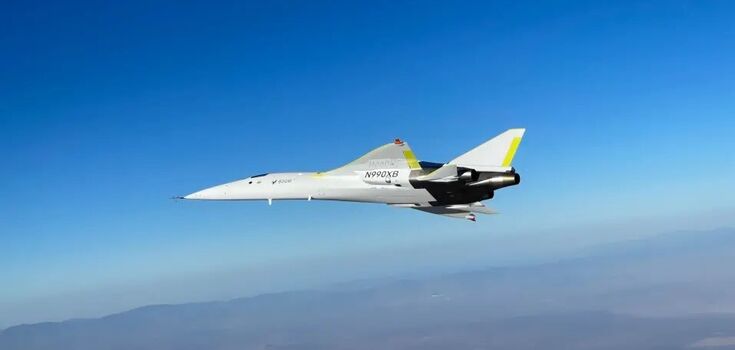From London to New York in 3.5 hours: American company Boom Technology reports successful test of supersonic jet set to perform its first flight as early as 2025