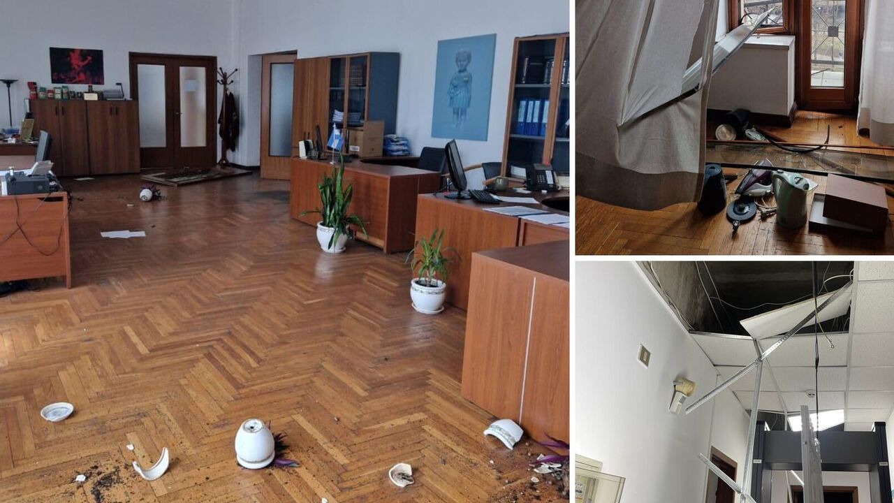 Sześć ambasad w Kijowie zostało uszkodzonych w wyniku rosyjskiego ostrzału. Szczegóły i zdjęcia