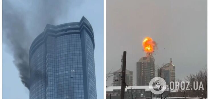 UAVs hit several high-rise buildings, among them an elite 37-story skyscraper, in Russian Kazan. Photo, video and details