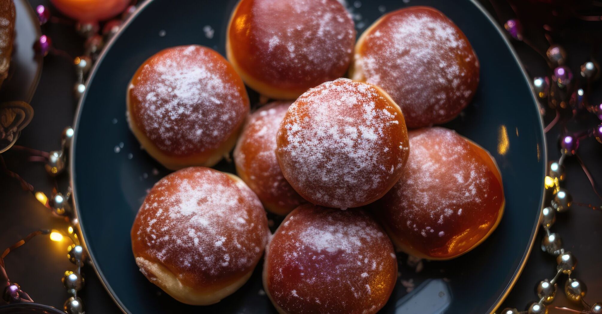 Christmas poppy seed donuts that won't get stale the next day: step-by-step recipe