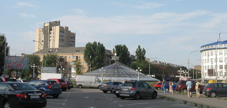 Without a tunnel and with an open crossing: how Sevastopolska Square in Kyiv looked like in the 1980s. Archive photo