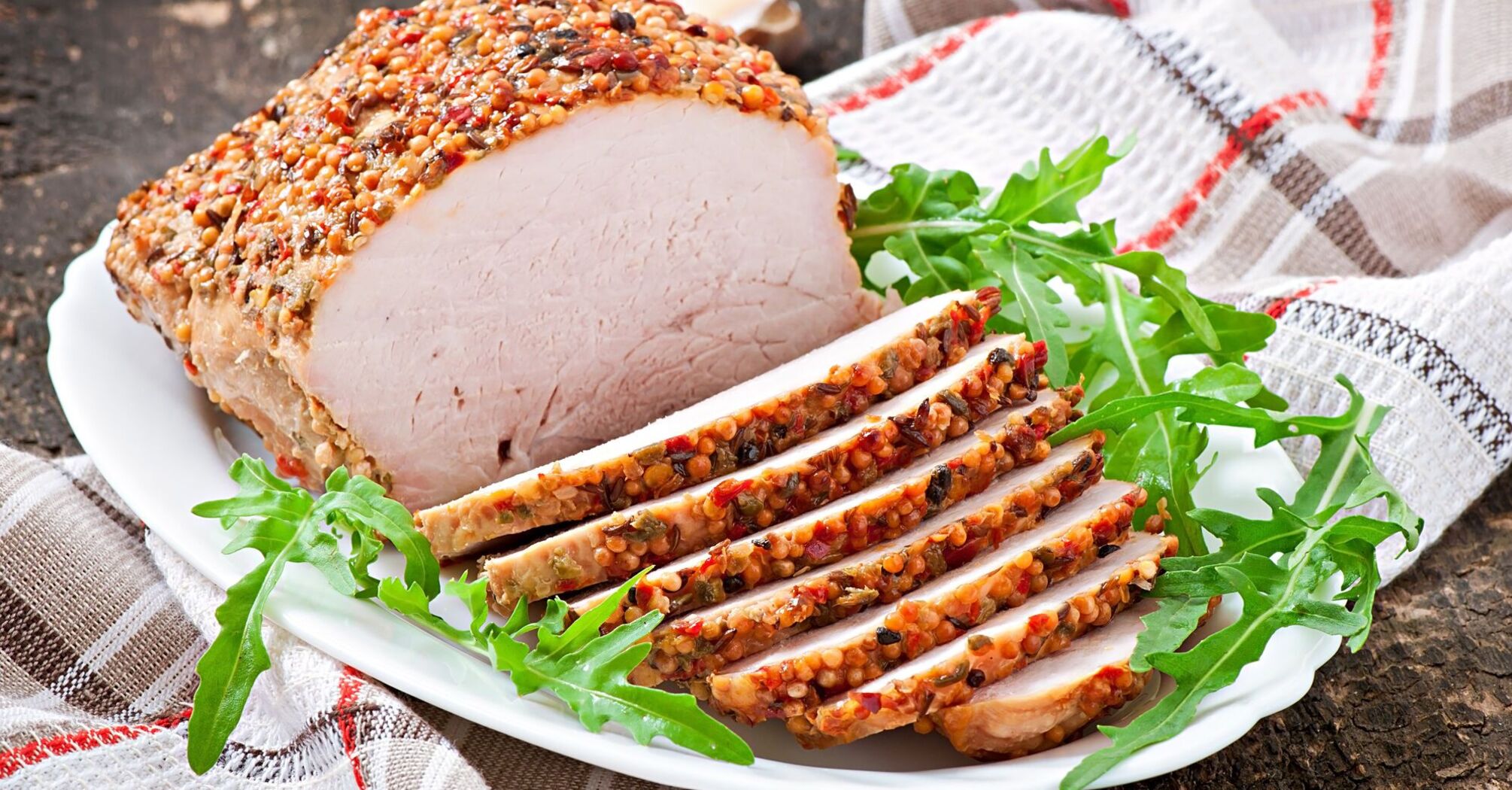 Baked pork brisket for the New Year's table: a step-by-step recipe