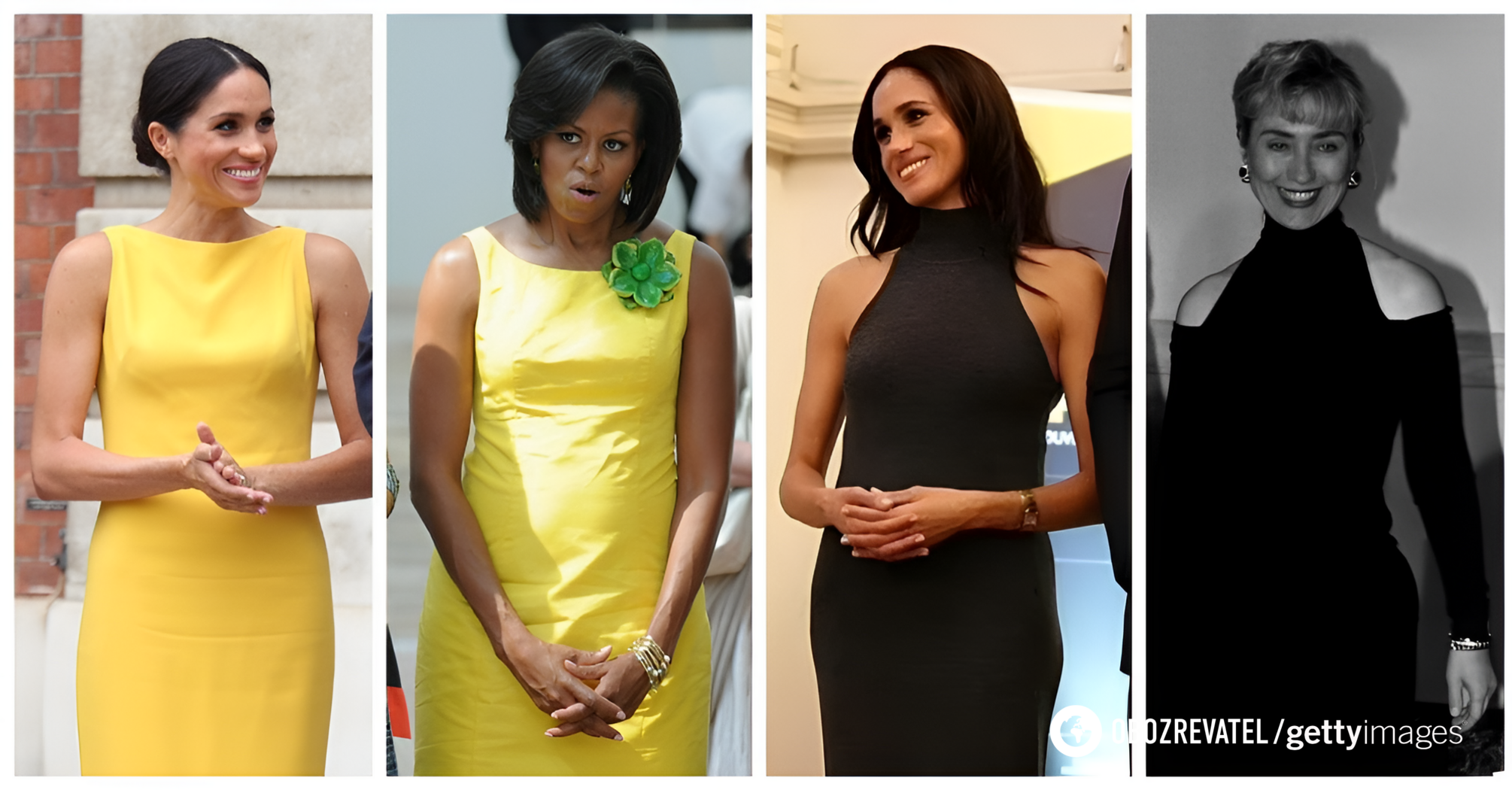 Powściągliwa elegancja: 5 stylizacji Meghan Markle inspirowanych pierwszymi damami USA. Zdjęcie