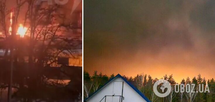 An oil depot was under attack: a new attack on Oryol caused hysteria among Russians. Photos and videos