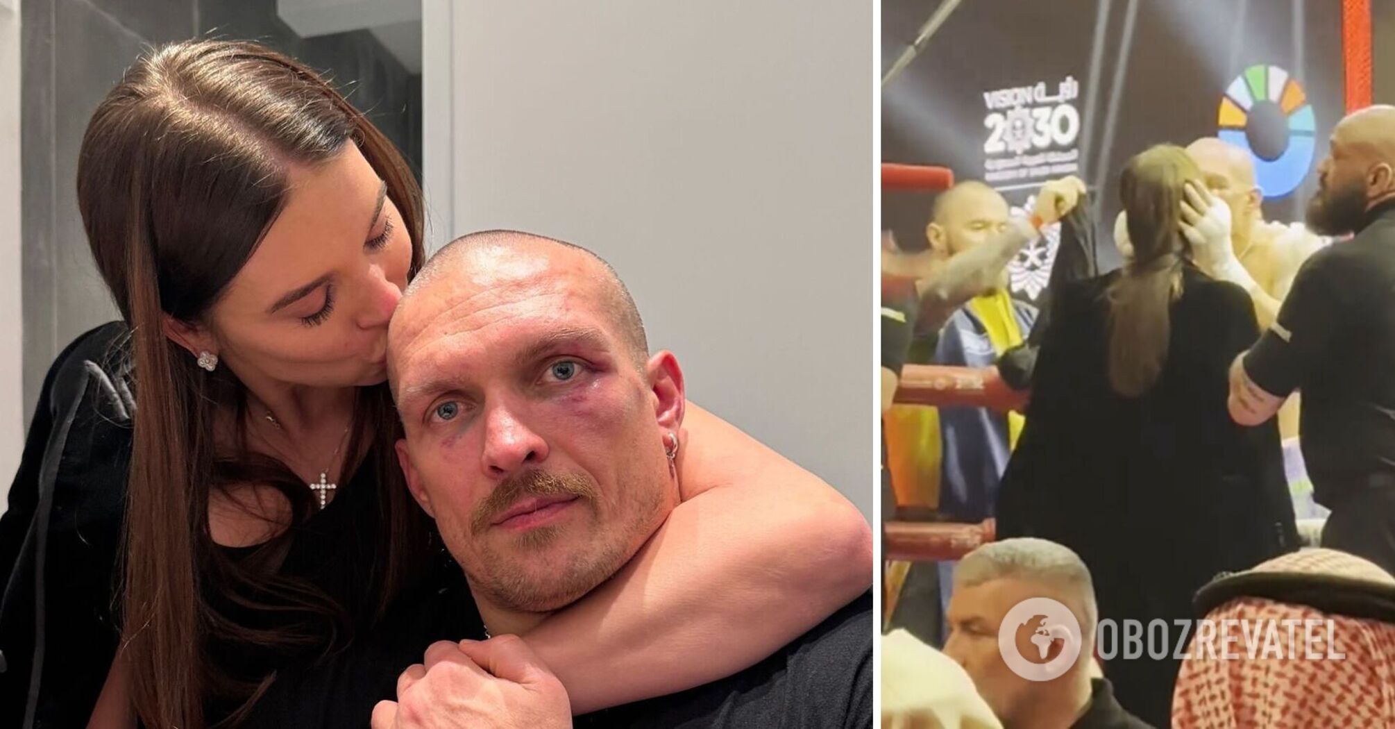 This is how happiness looks like: Usyk's wife showed touching photos with her beloved after his victory over Fury