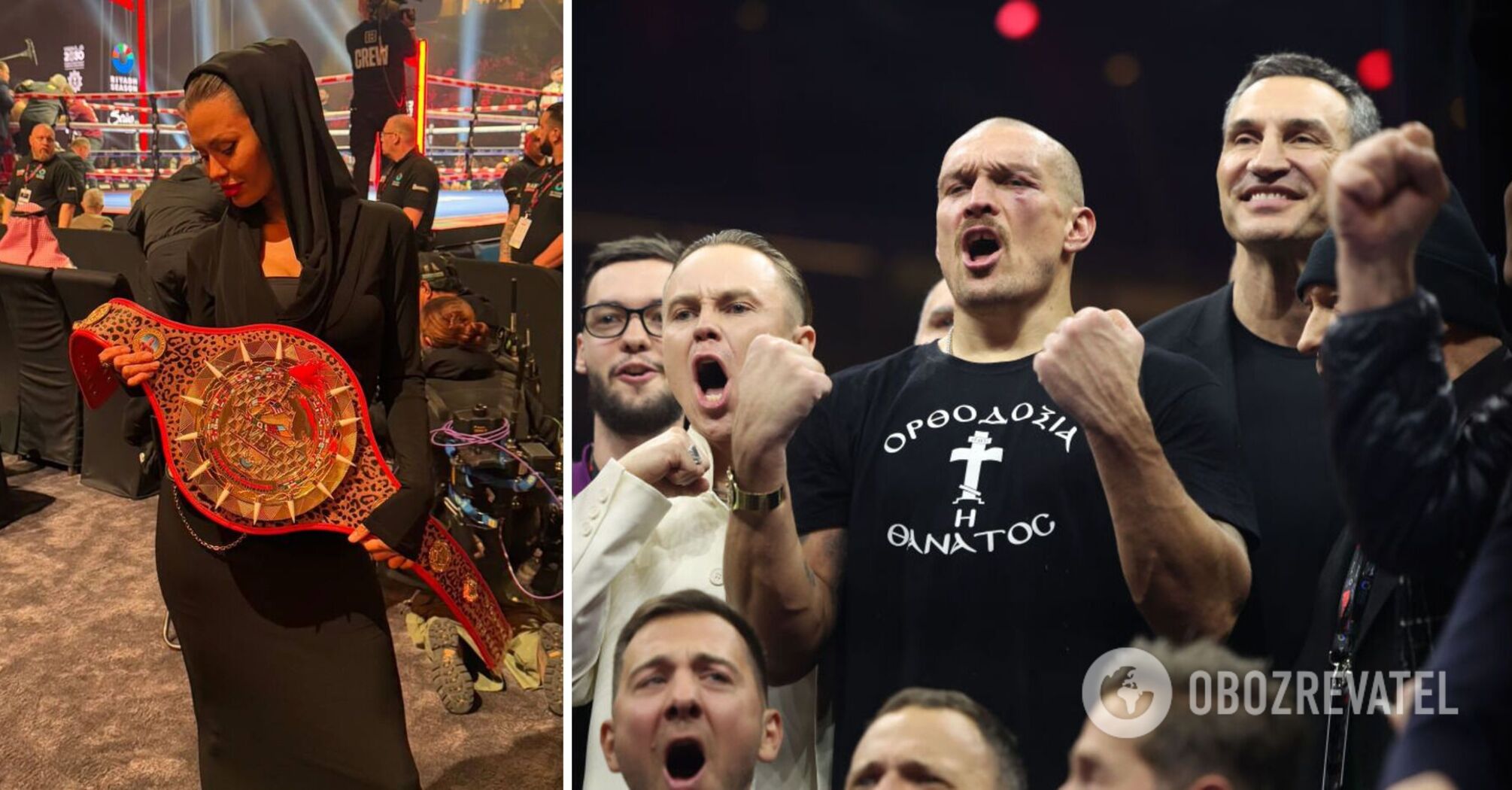 "Are you okay with your head?" Bonya's action at the Usyk fight "blew up" the Russian turbopatriots. Photo fact