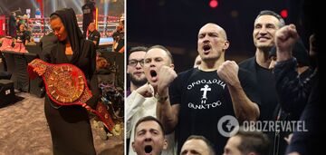 "Are you okay with your head?" Bonya's action at the Usyk fight "blew up" the Russian turbopatriots. Photo fact