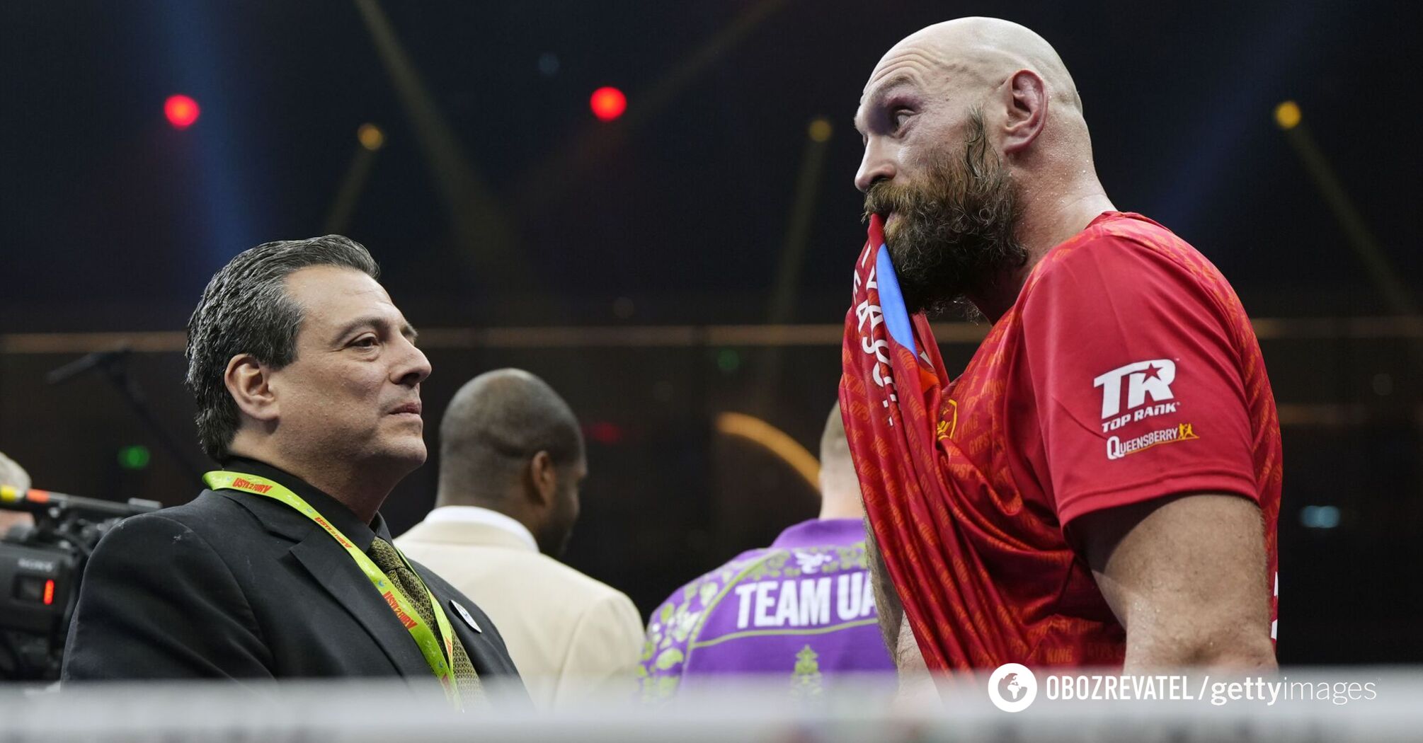 He lost his nerve. Fury staged a demarche after the defeat of Usyk. Video