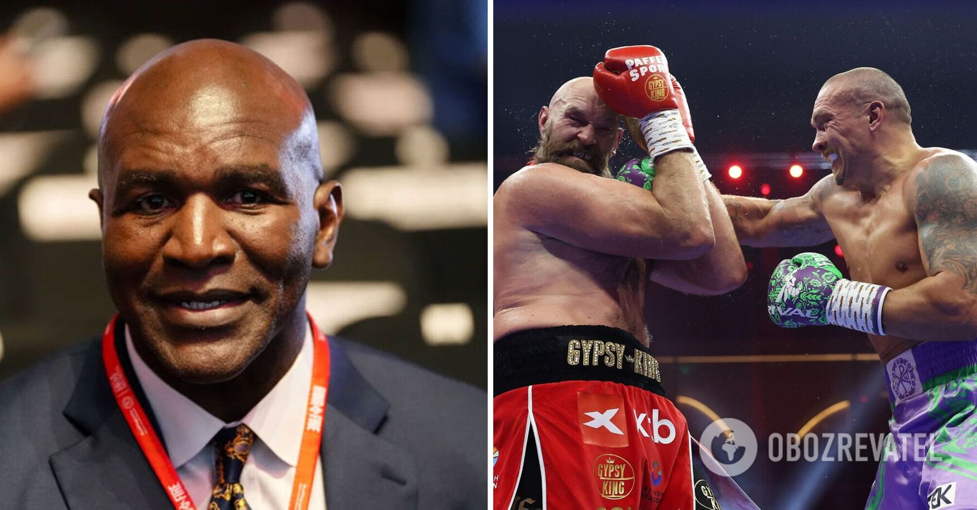 Boxing legend addresses Usyk in a special video: what Evander Holyfield said about the rematch