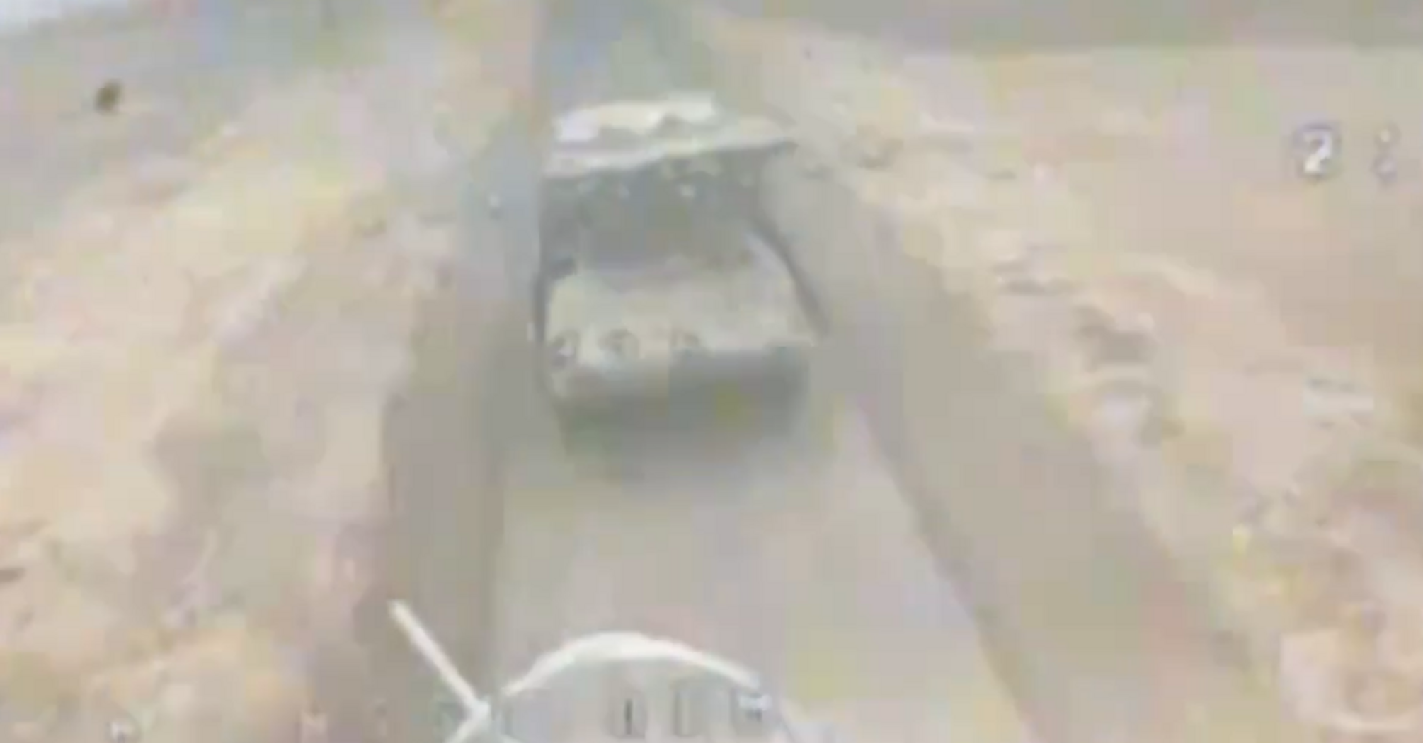 The assault was stopped: Ukrainian defenders defeated a column of enemy armored vehicles in the Vremivsk sector. Video