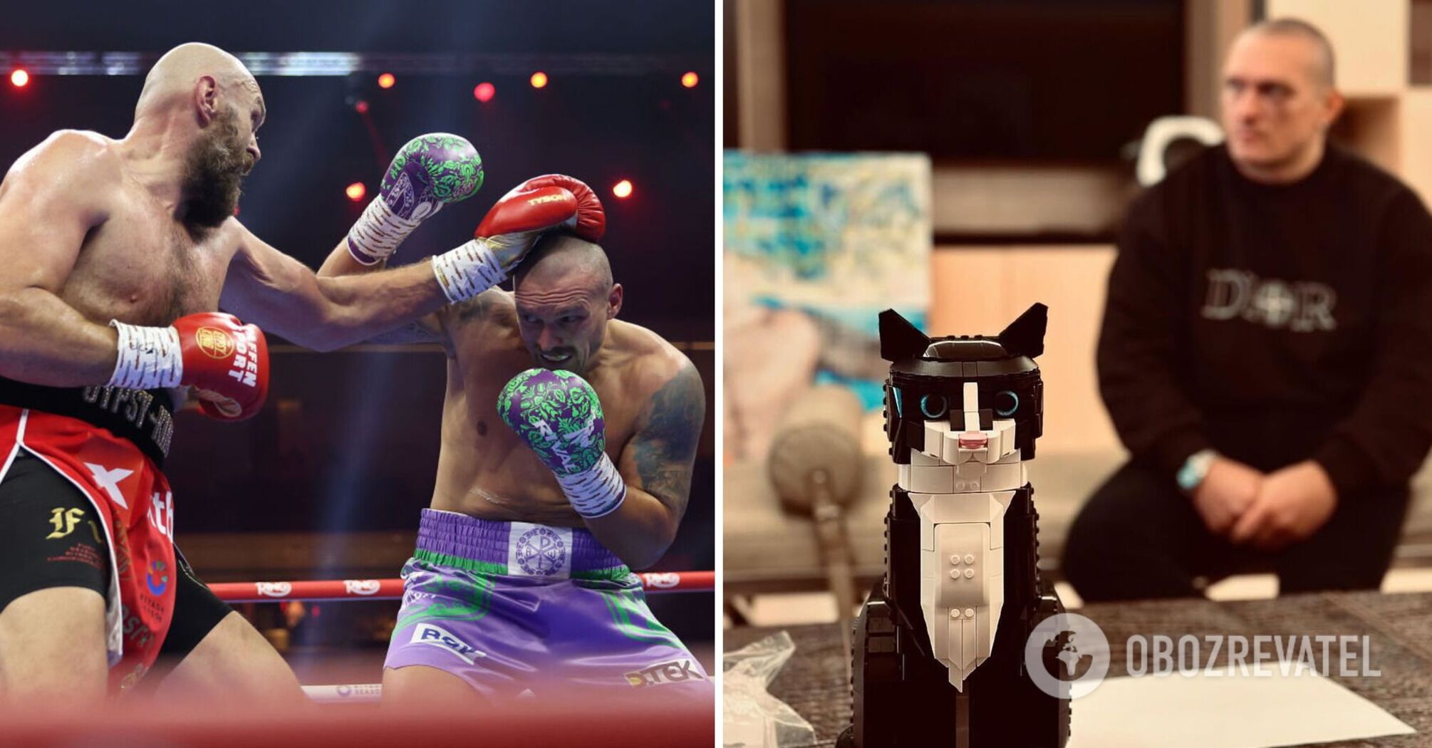 Usyk pokazał jak wygląda dwa dni po rewanżu z Furym i przypomniał o swoim pseudonimie. Zdjęcia