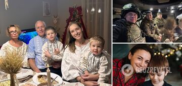 Celebrities in the family circle and on the front line wished Ukrainians a Merry Christmas and made their most important wish. Photos