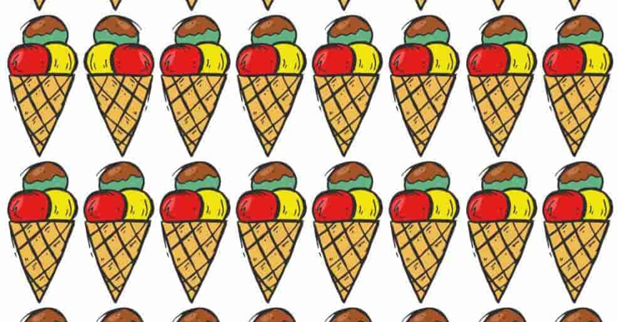 Which ice cream is the odd one? A quick mindfulness puzzle