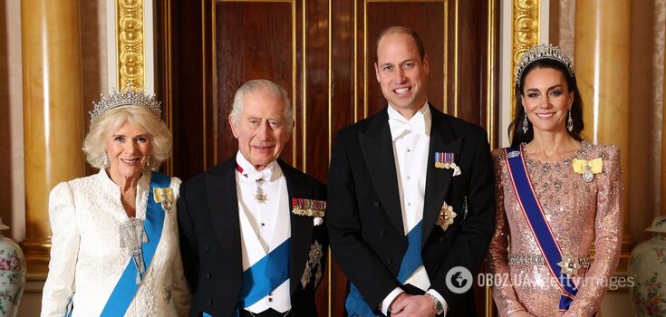 The royal family has declassified what a private Christmas dinner looks like behind the closed doors of the palace