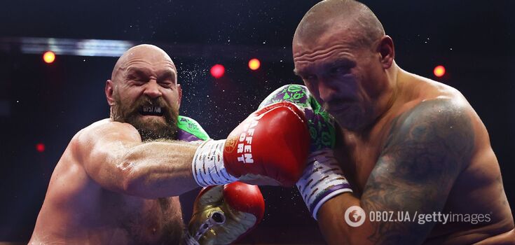 Usyk zawieszony w boksie po pokonaniu Fury'ego w rewanżu