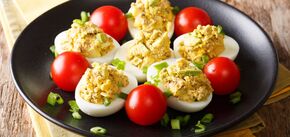 Przepis na jajka faszerowane