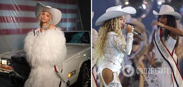 Ukraińska marka ubrała Beyoncé i jej 12-letnią córkę na historyczny występ w przerwie świątecznego meczu NFL. Zdjęcia i filmy