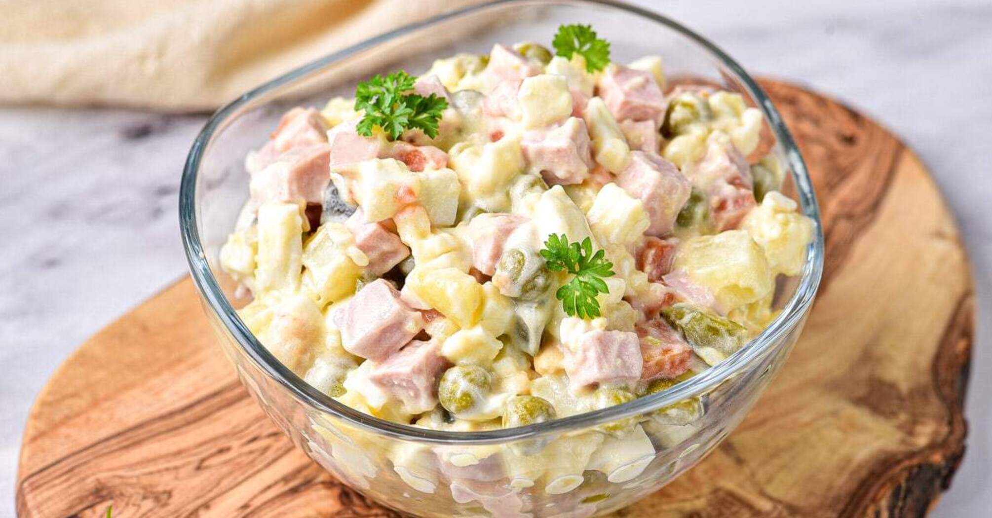 Safe Olivier salad that won't harm your figure: what ingredients to choose