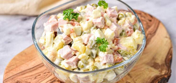 Safe Olivier salad that won't harm your figure: what ingredients to choose