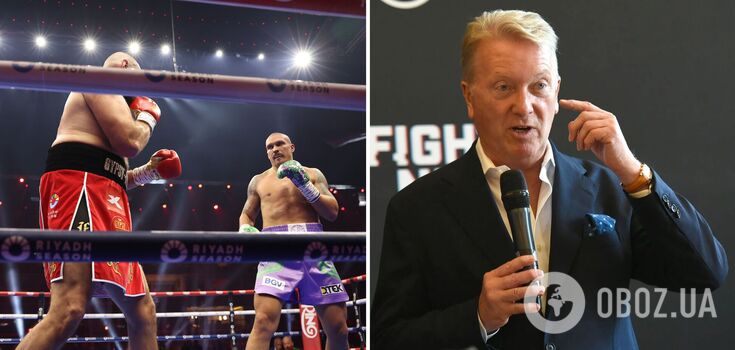 "I don't understand how": Fury's promoter attacked the judges of the rematch with Usyk, calling Tyson the winner