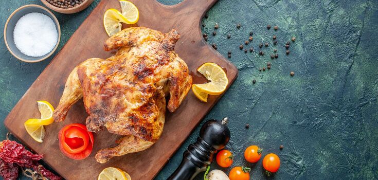 Grilled chicken in the oven: a delicious meat dish for the New Year. The recipe