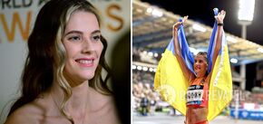 In a dress with bare shoulders: Maguchikh impressed with her appearance at the World Athletics Awards. Photo.