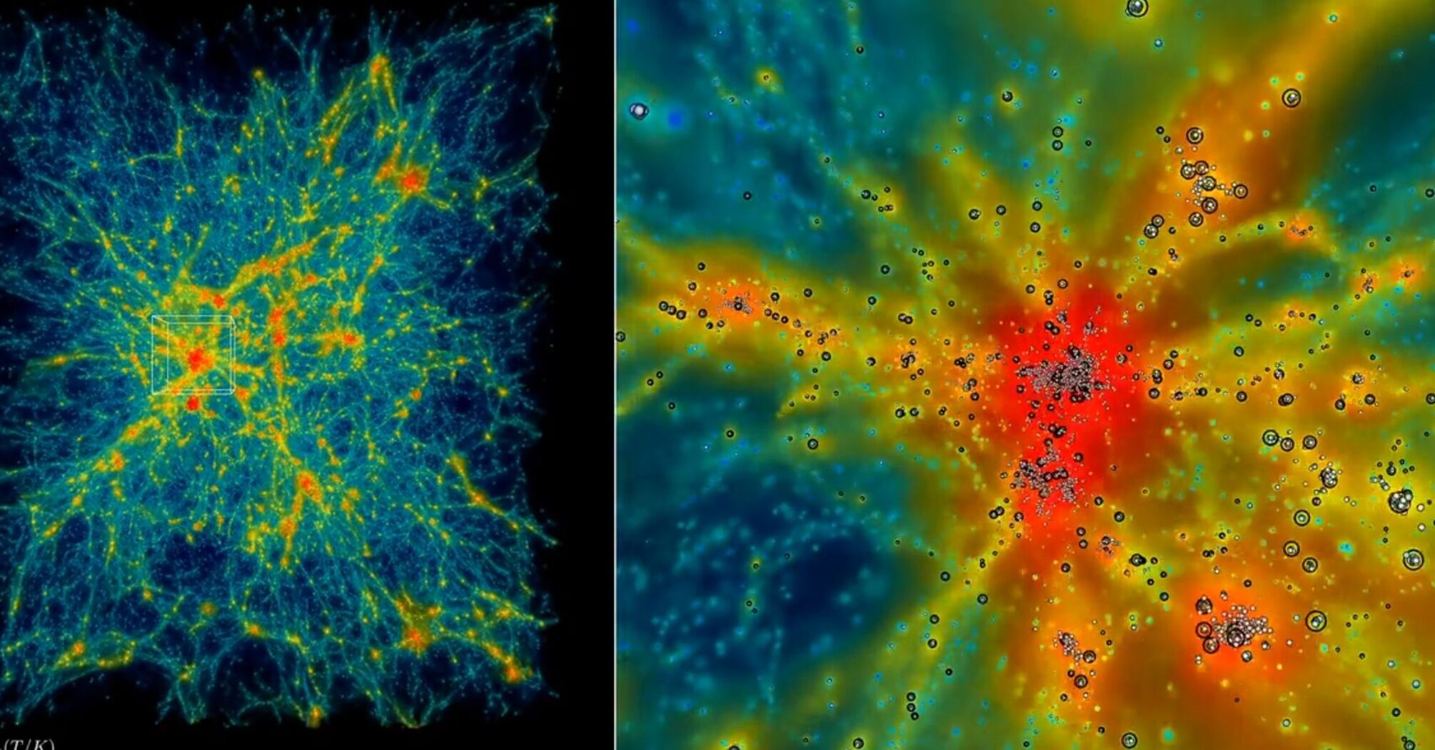 World's second fastest supercomputer creates the largest simulation of our universe