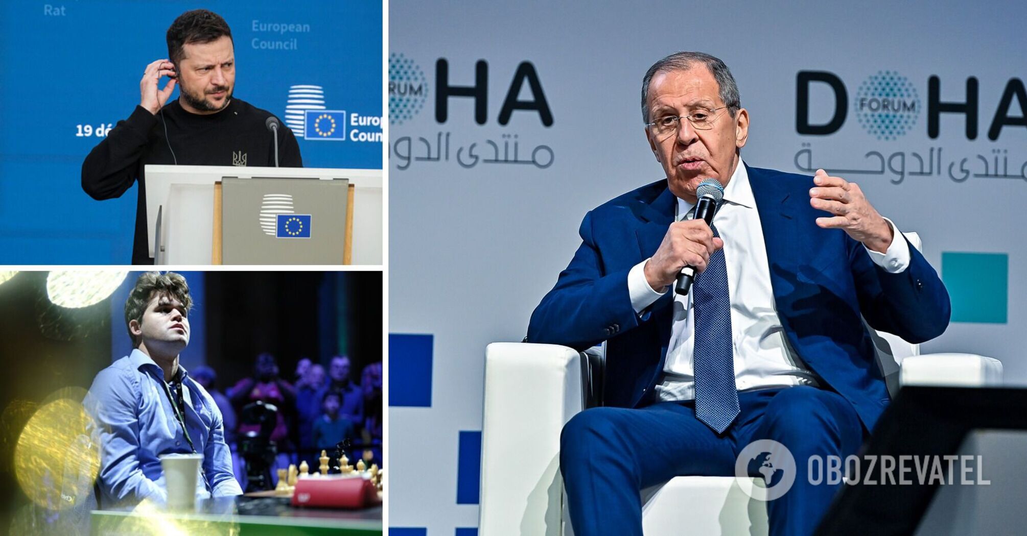 'One talks about what, but the bald man talks about the comb'. Lavrov tied Zelensky to the chess World Cup scandal and became a laughingstock