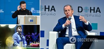 "One talks about what, but the bald man talks about the comb". Lavrov tied Zelensky to the chess World Cup scandal and became a laughingstock