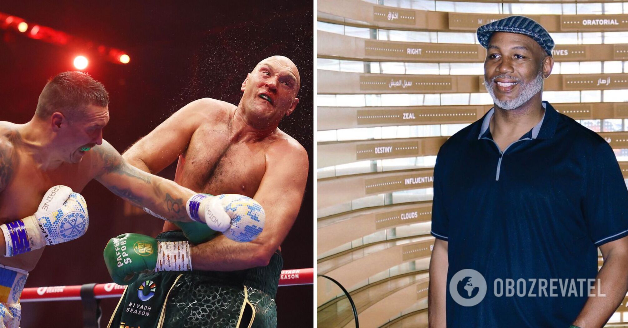 Legenda boksu Lennox Lewis wskazał jedyny sposób na pokonanie Usyka